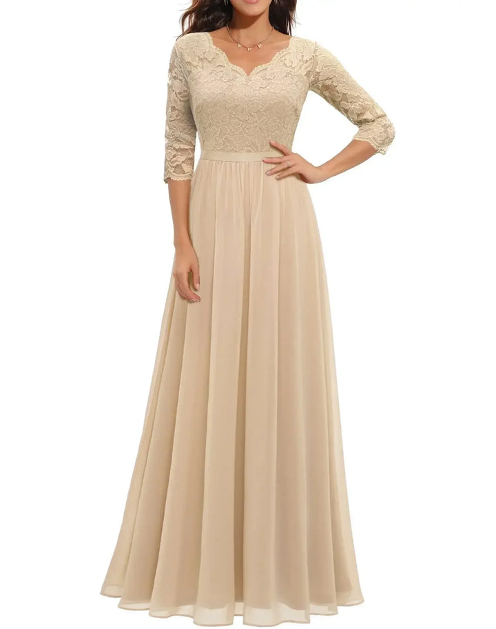 Diane - Women’s Formal Lace Long Dress