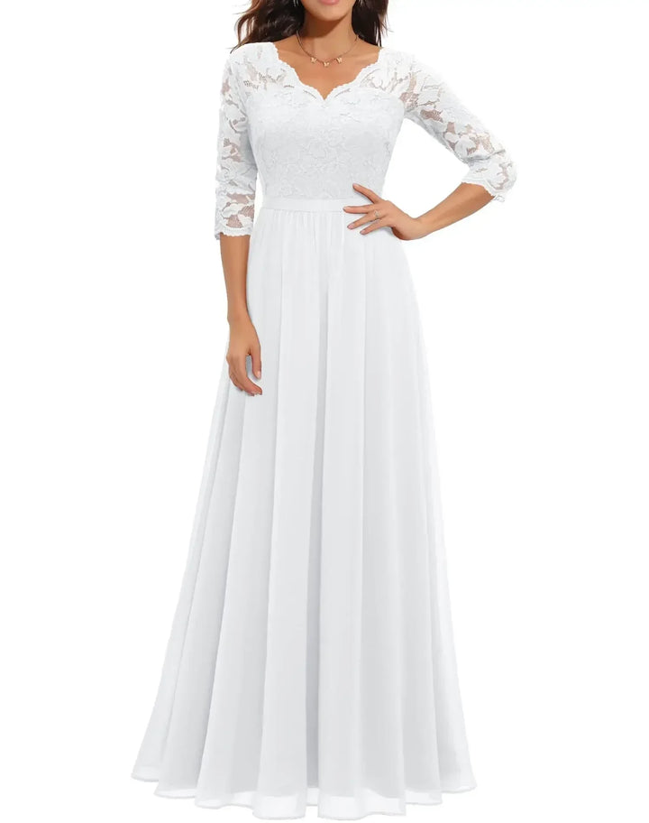 Diane - Women’s Formal Lace Long Dress