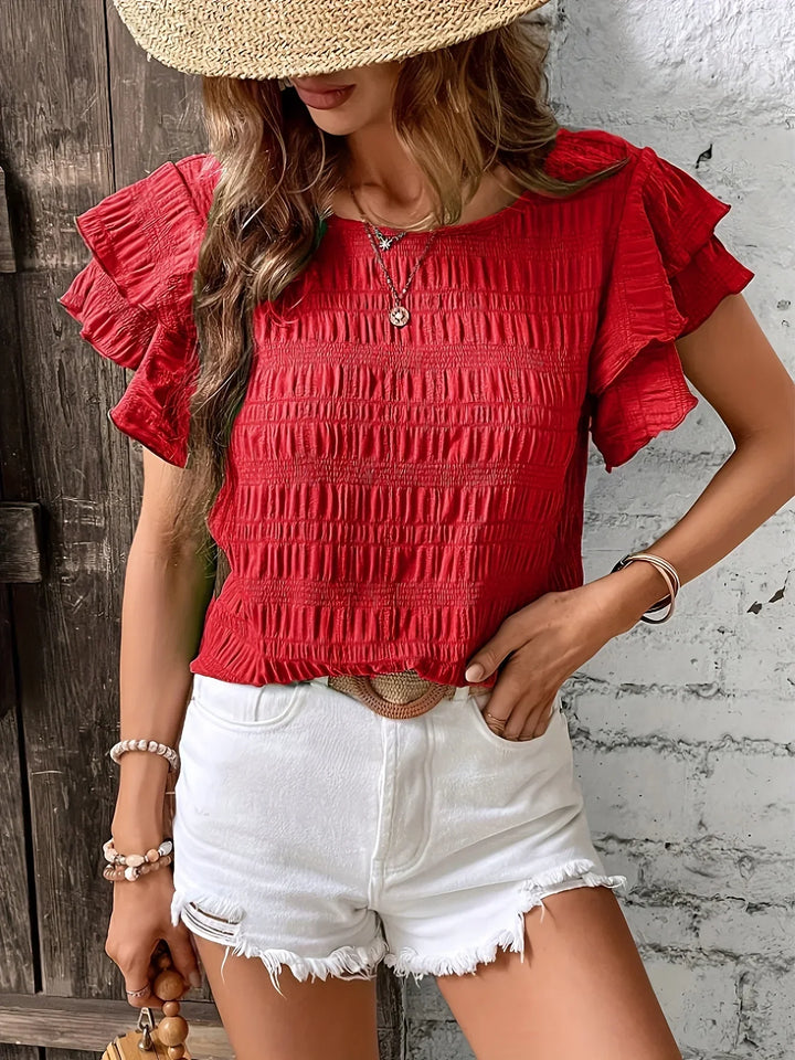 Charmaine - Light &amp; Breezy Spring Blouse