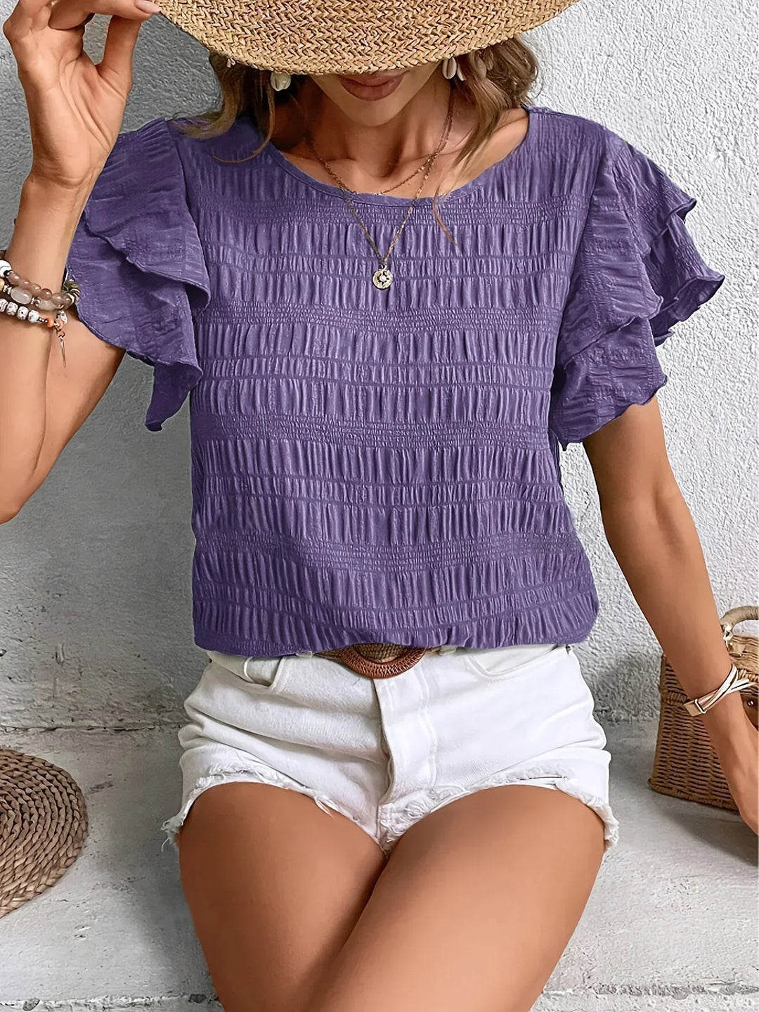 Charmaine - Light &amp; Breezy Spring Blouse