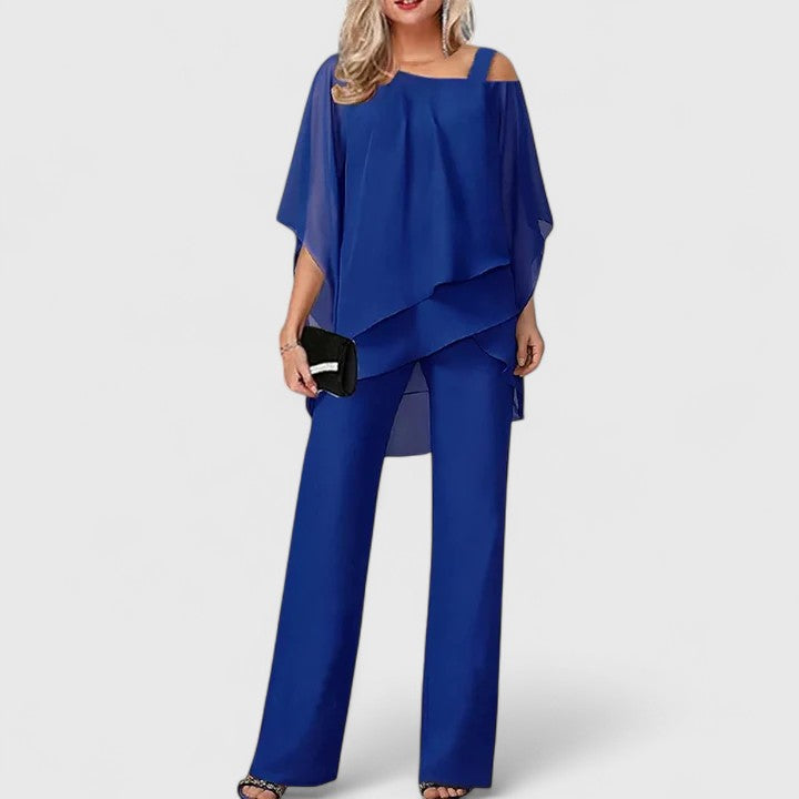 Serenity - Elegant Two-Piece Pant Set