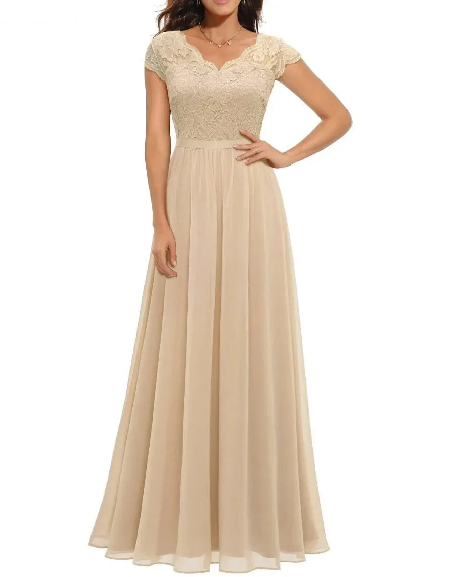 Diane - Women’s Formal Lace Long Dress