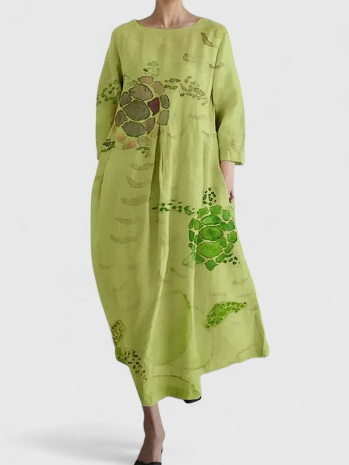Margaritte - Stylish Colorful Midi Dress
