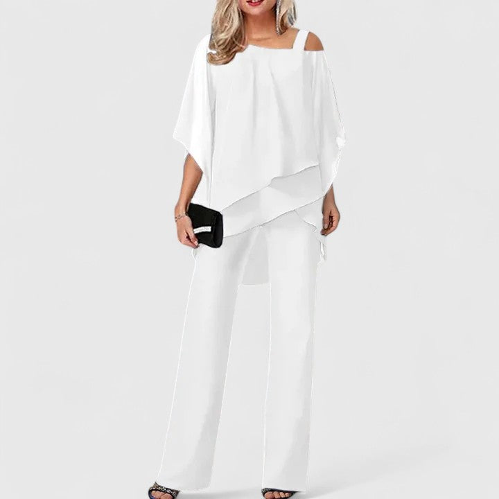 Serenity - Elegant Two-Piece Pant Set