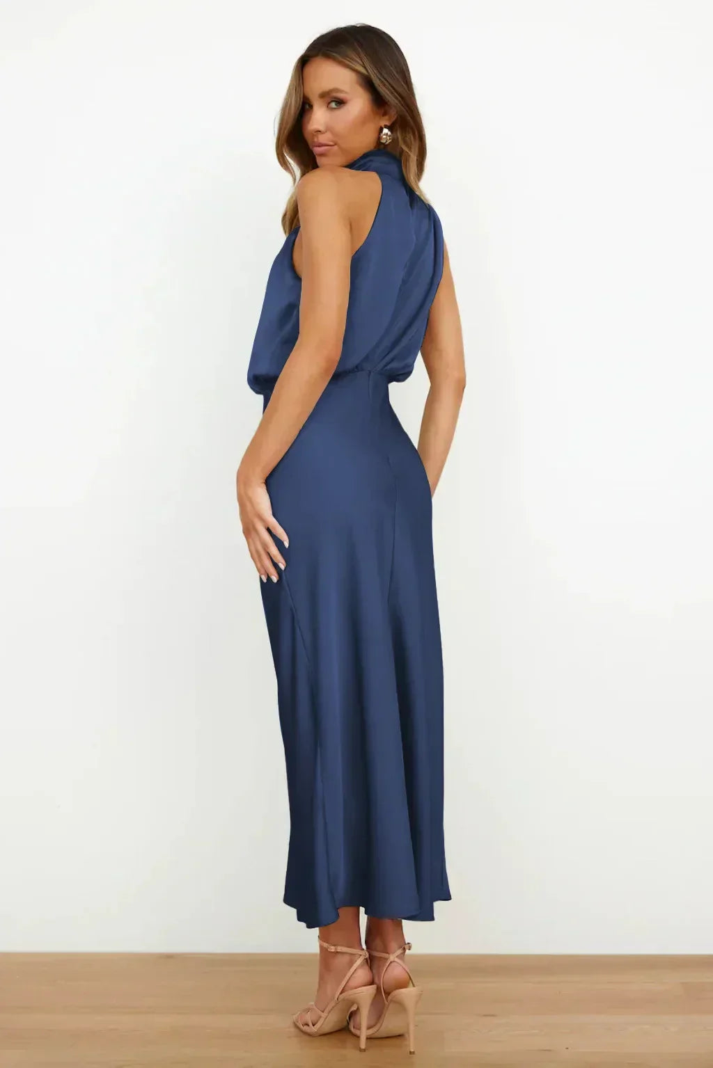 Faith - Women’s Chic Halter Evening Dress