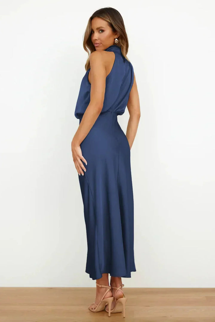 Faith - Women’s Chic Halter Evening Dress