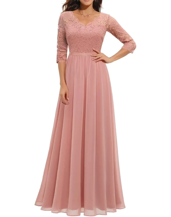 Diane - Women’s Formal Lace Long Dress