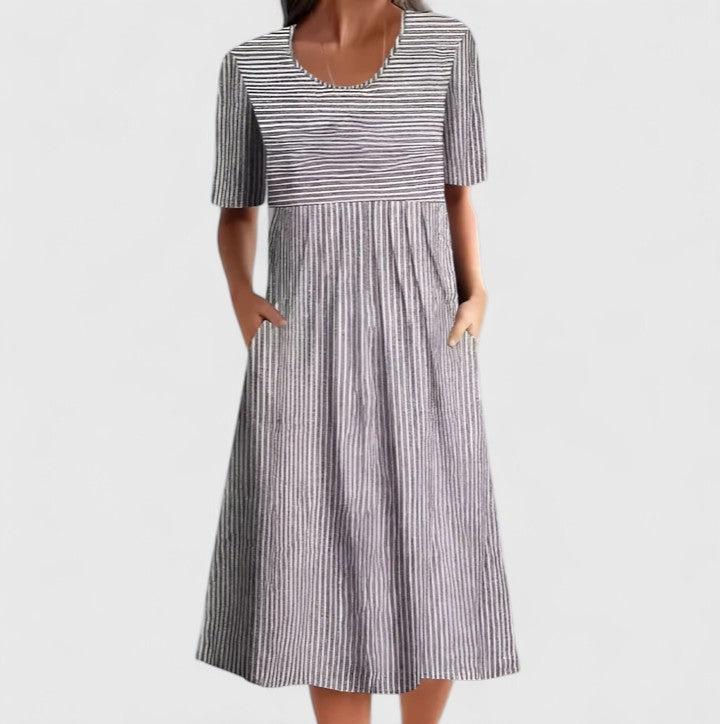 Fely - Comfortable Summer Midi Dress