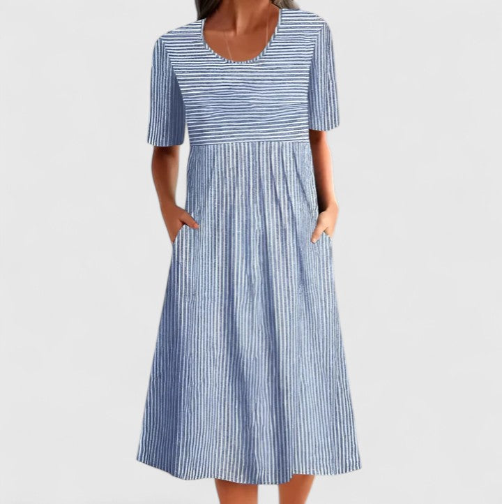 Fely - Comfortable Summer Midi Dress
