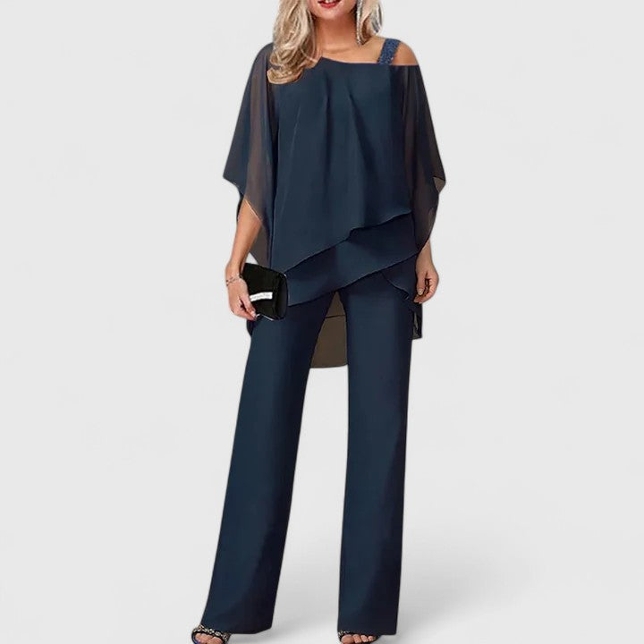 Serenity - Elegant Two-Piece Pant Set