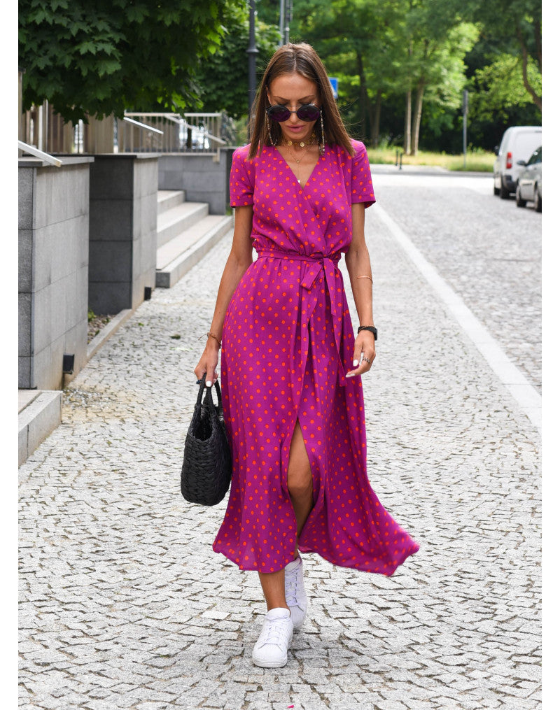 Lauri - Effortless Floral Spring Midi Dress