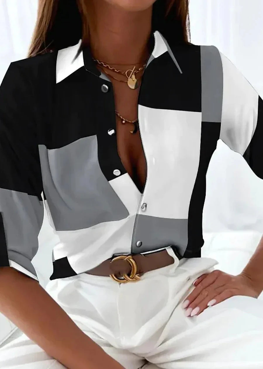 Viola - Women Contemporary Printed Blouse