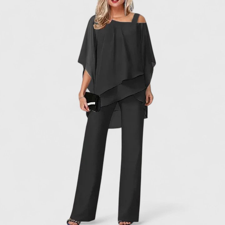 Serenity - Elegant Two-Piece Pant Set