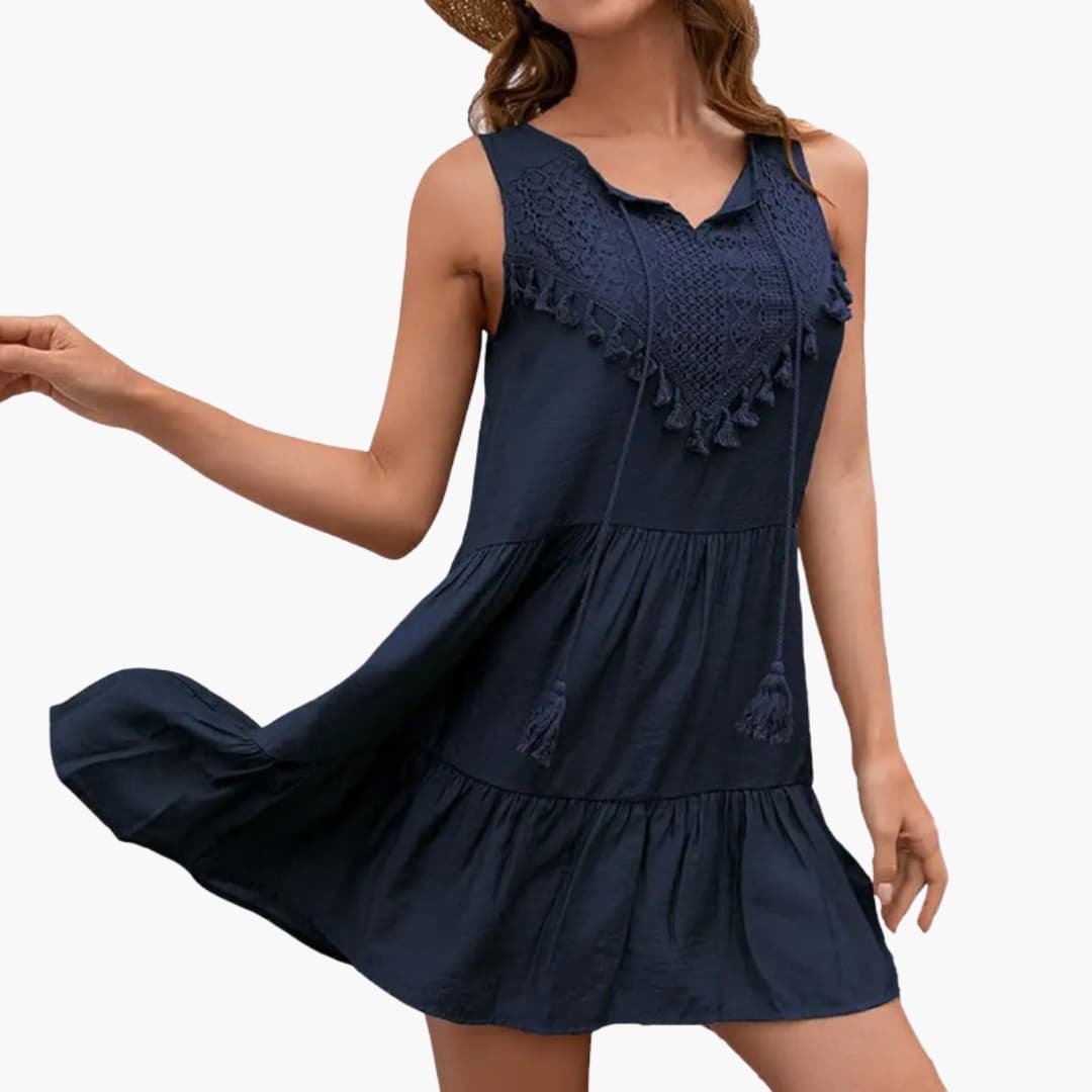 Amelia - Women’s Sleeveless Beach Dress