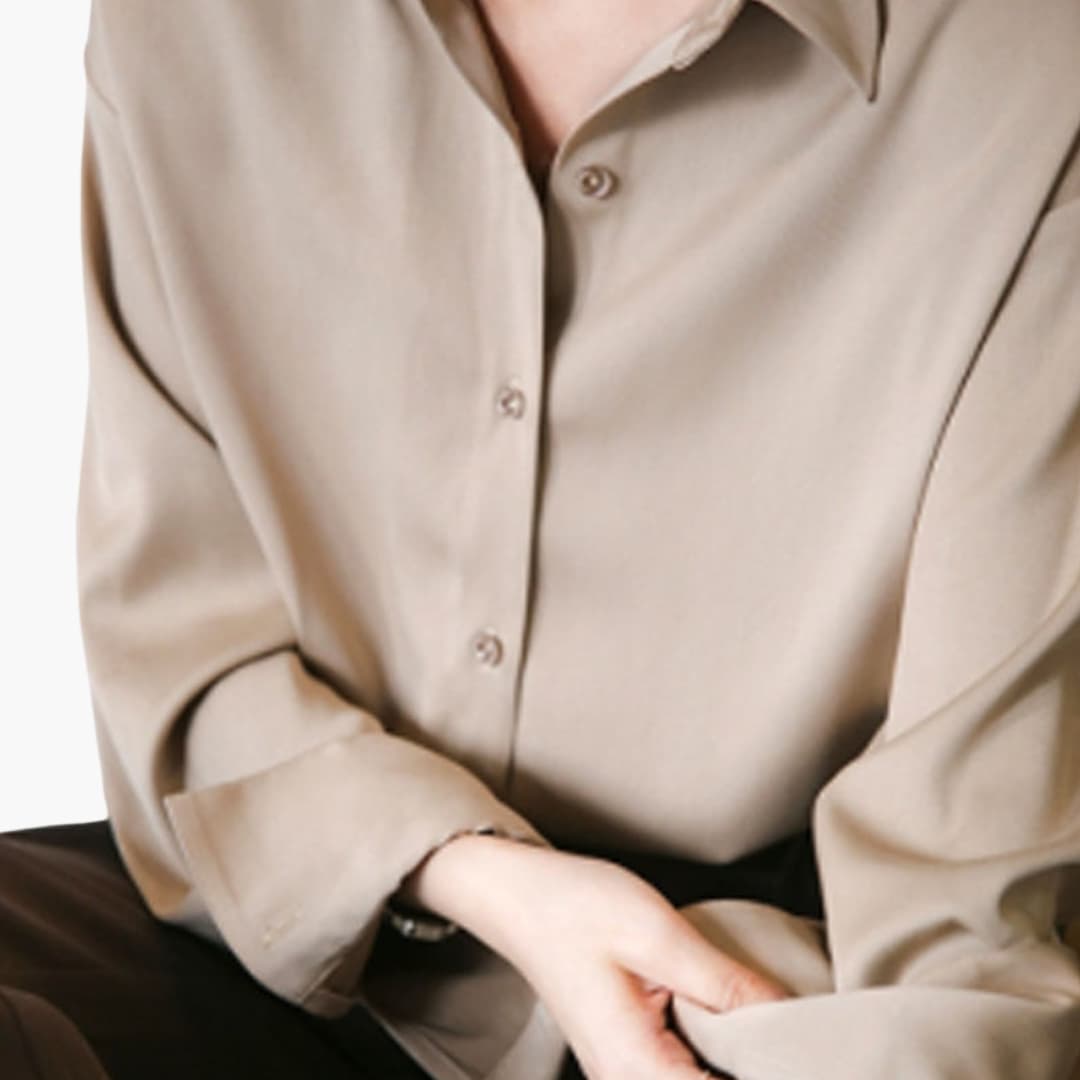 Eloise - Elegant Women’s Collared Long Sleeve Blouse