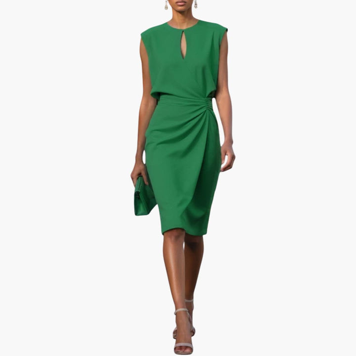 Zoe - Women’s Elegant Midi Dress