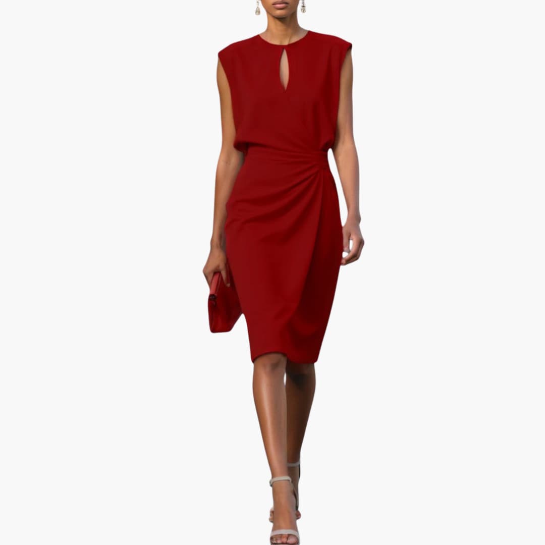 Zoe - Women’s Elegant Midi Dress