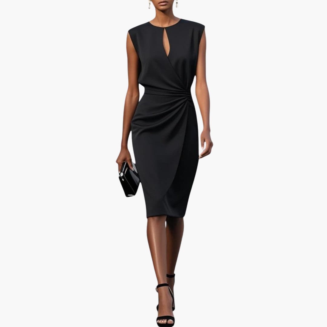 Zoe - Women’s Elegant Midi Dress