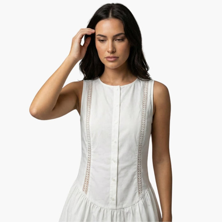 Hope - Elegant White Mini Dress