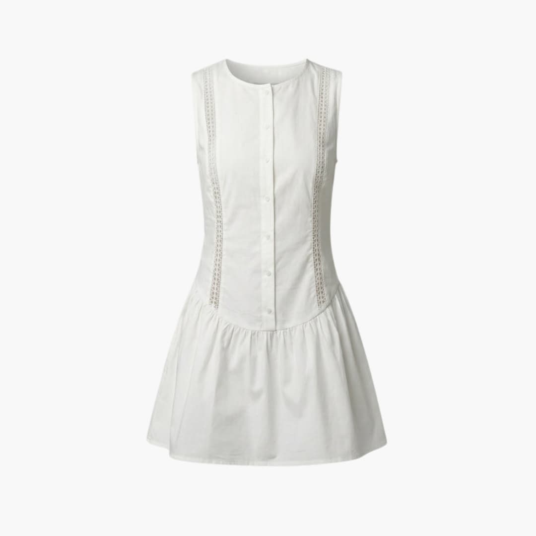Hope - Elegant White Mini Dress