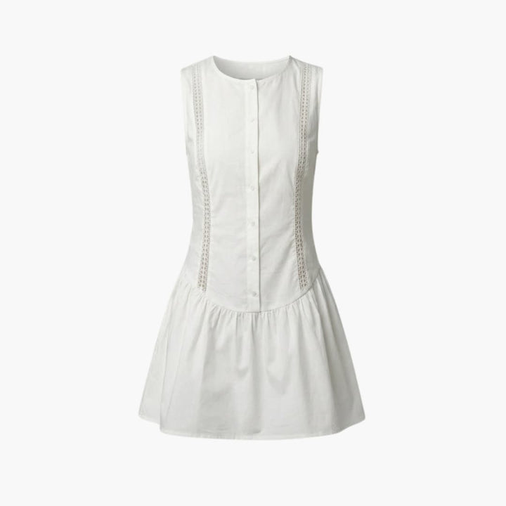Hope - Elegant White Mini Dress