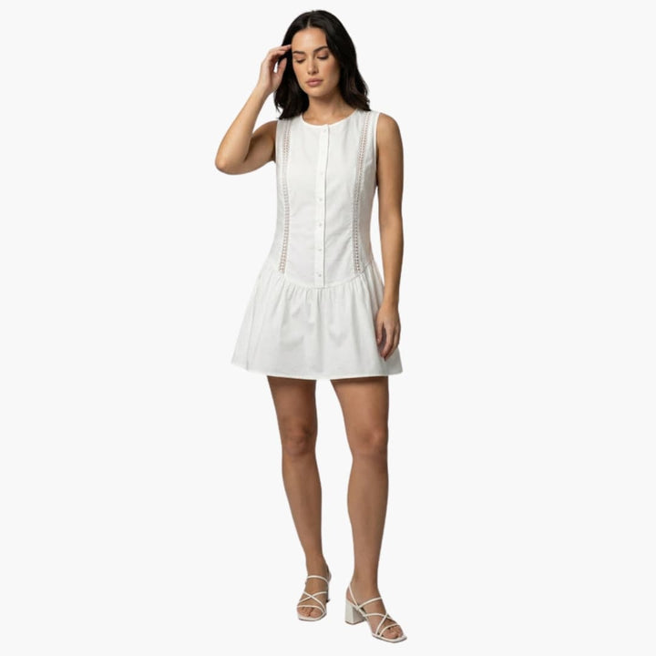 Hope - Elegant White Mini Dress