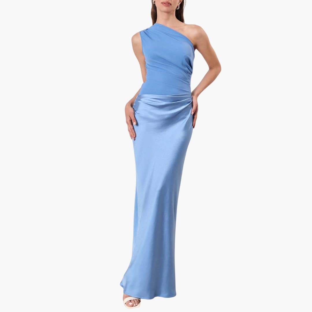 Sami - Women’s Formal One-Shoulder Maxi Dress