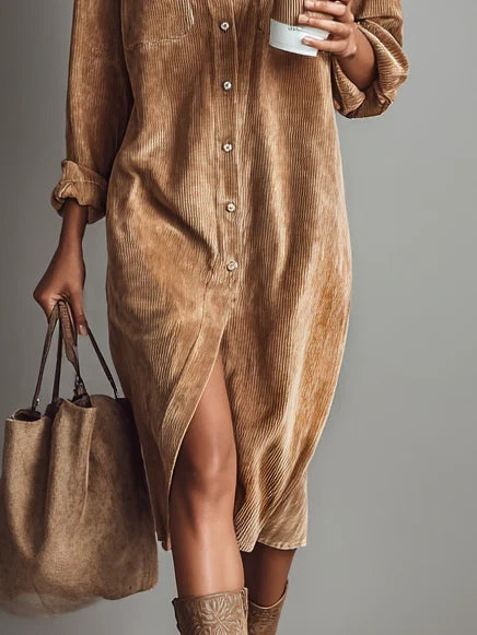 Elle - Women Chic Flared Hem Dress