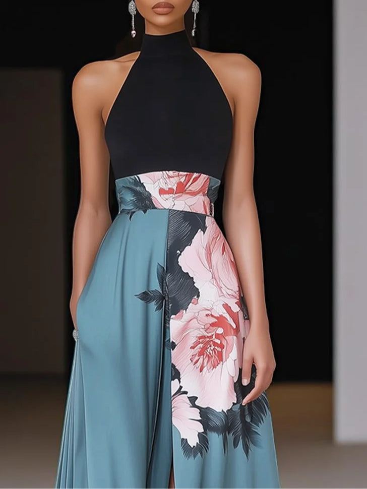 Diana - Women’s Wedding Guest A-Line Maxi Dress