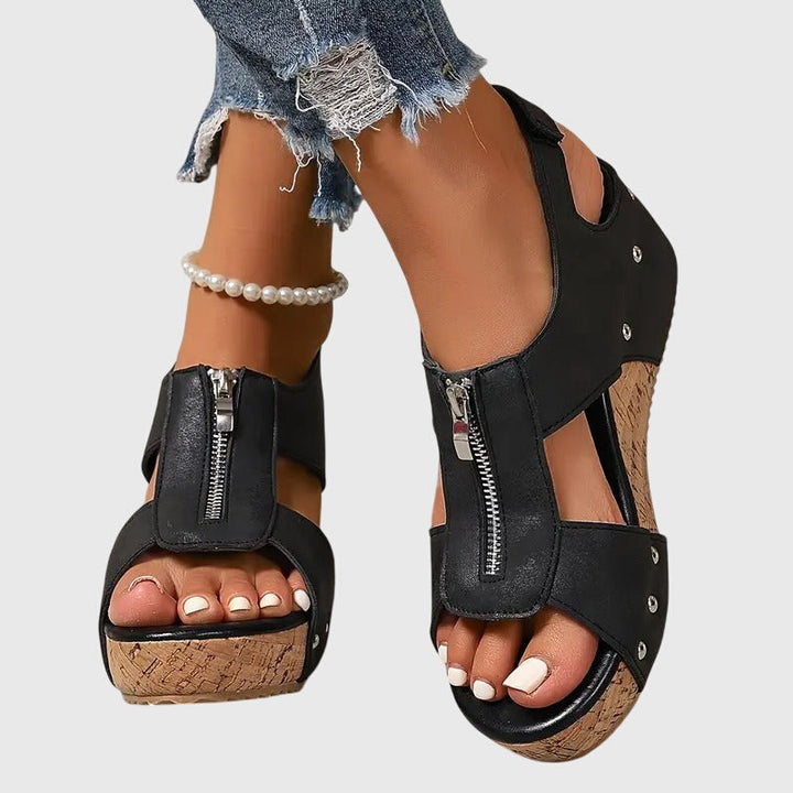 Styla - Orthopedic Wedge Sandals