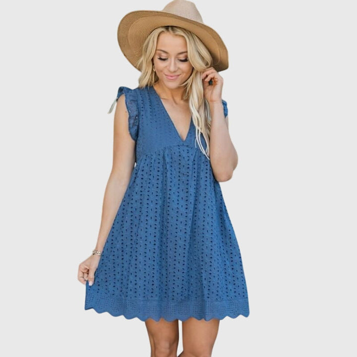 Diana - Chic Summer Dress with Built-in Pockets