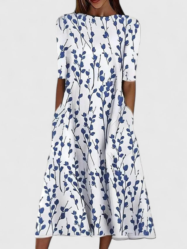 Kary - Sophisticated Midi Dress Women