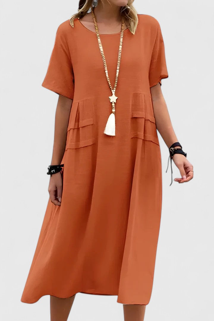 Krystina - Women Elegant Midi Dress