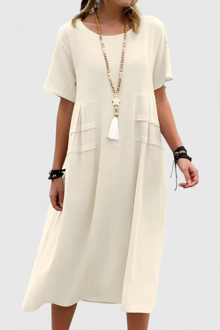 Krystina - Women Elegant Midi Dress