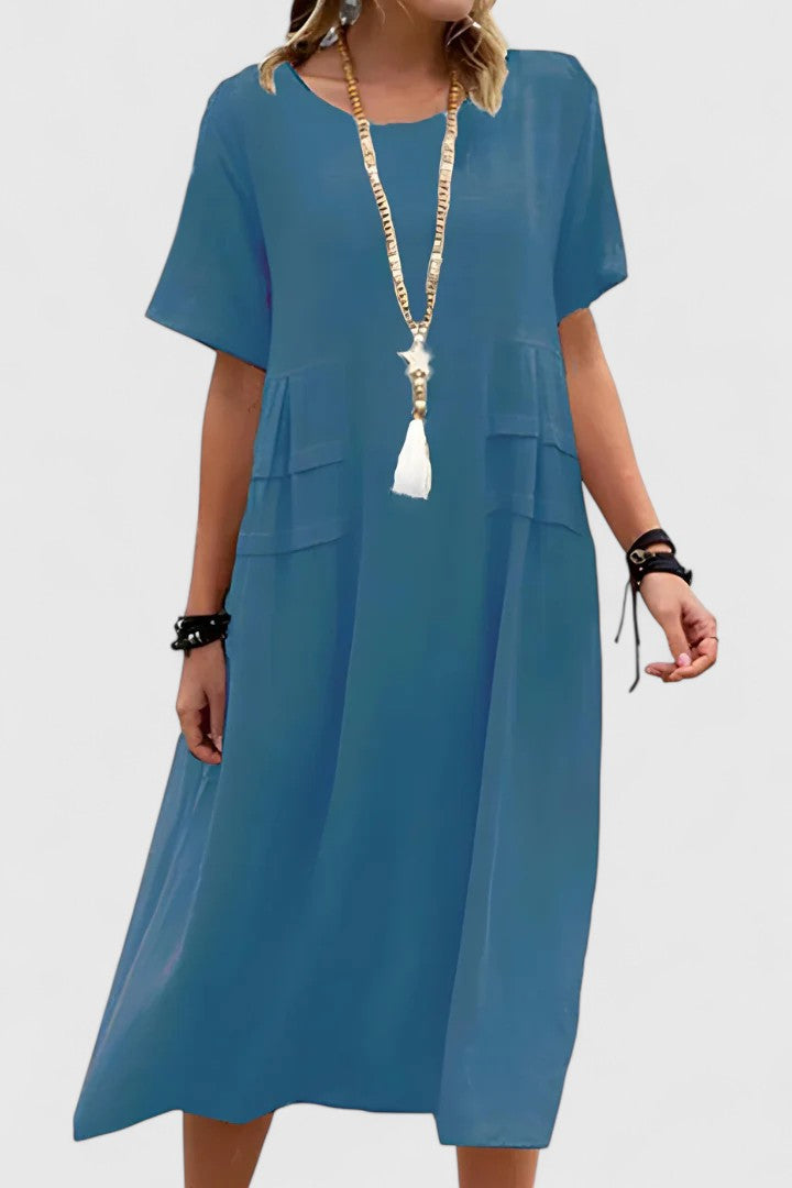 Krystina - Women Elegant Midi Dress