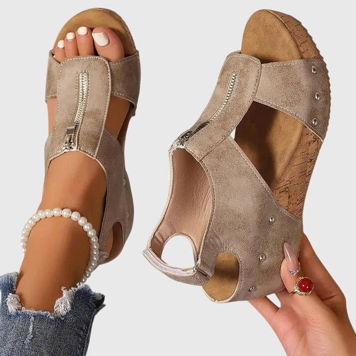 Styla - Orthopedic Wedge Sandals