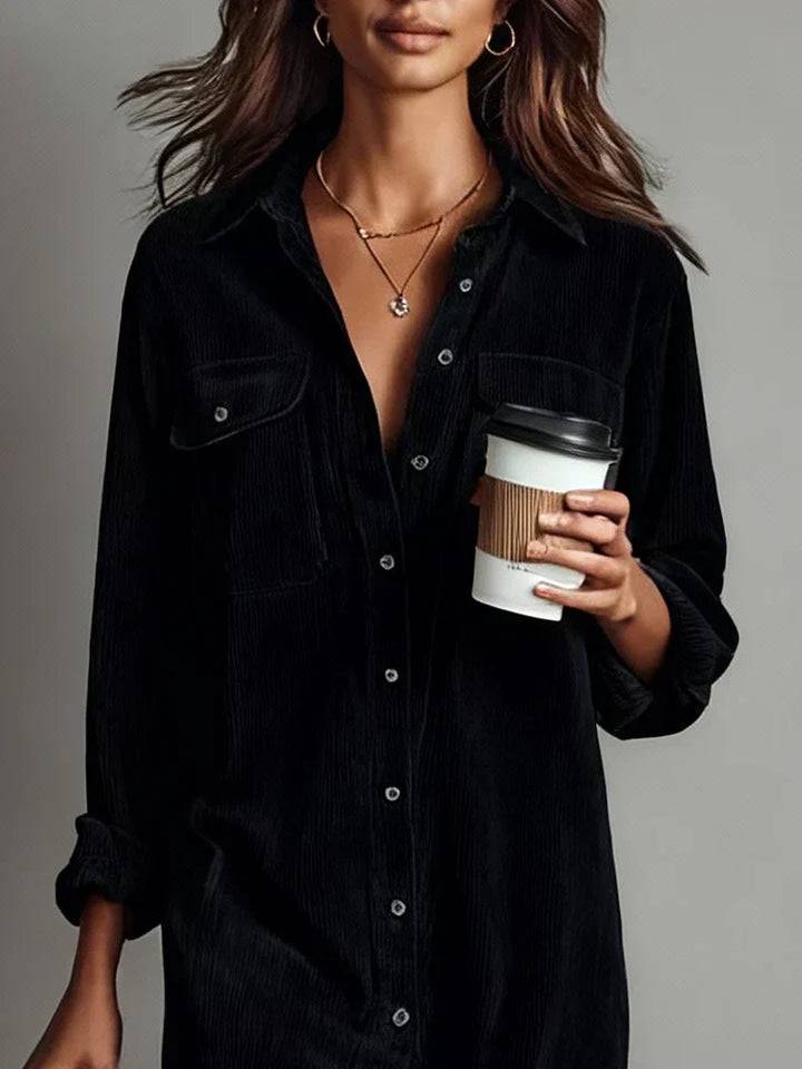 Elle - Women Chic Flared Hem Dress