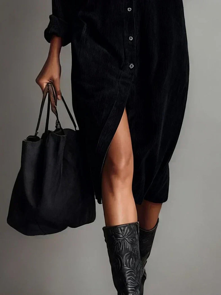 Elle - Women Chic Flared Hem Dress