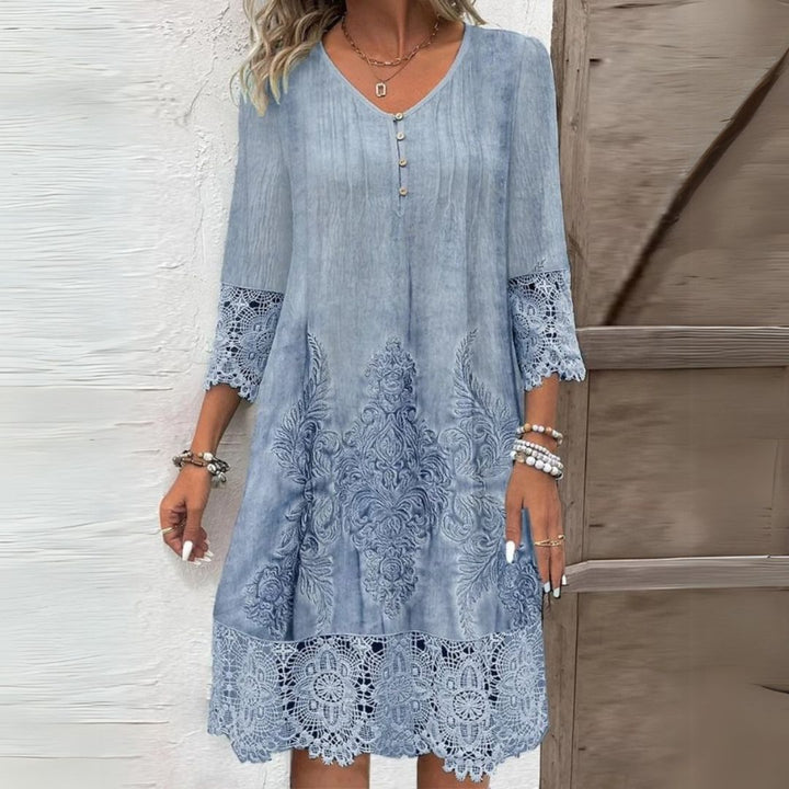 Jenna - Women Floral Summer Midi Dress