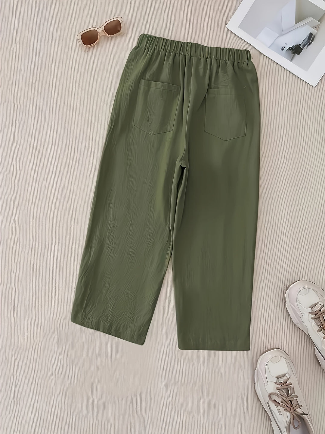 Luna - Casual Three-Quarter Summer Pants