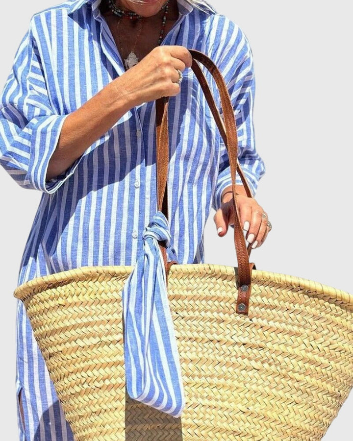 Ellen - Classic Striped Summer Dress