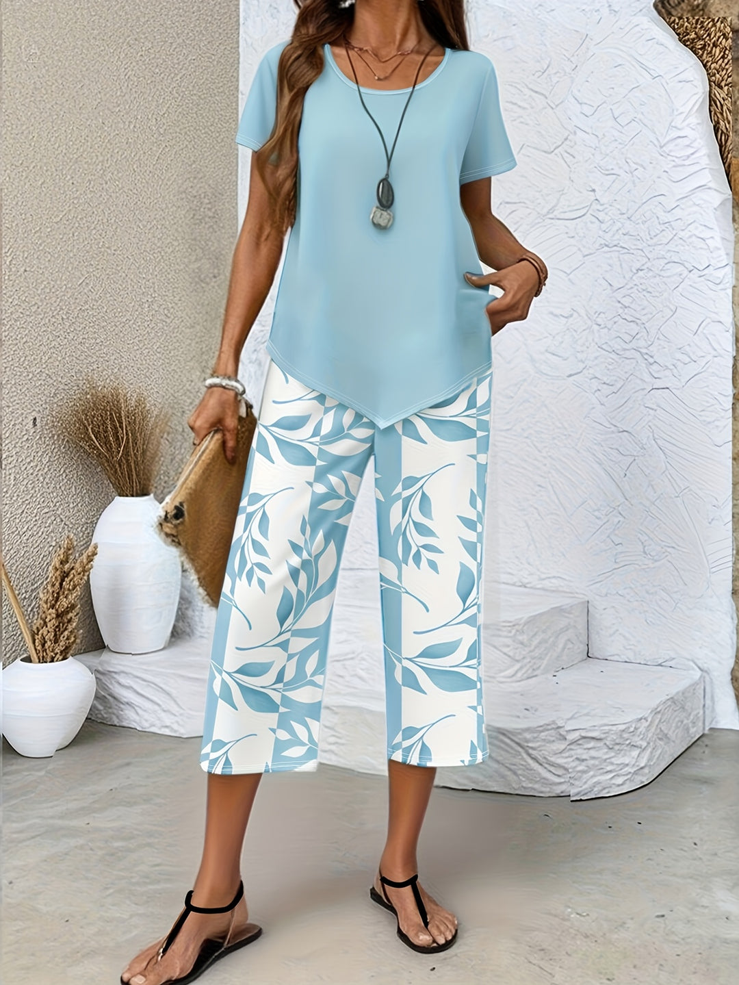 Saunie - Casual 2-Piece Summer Set