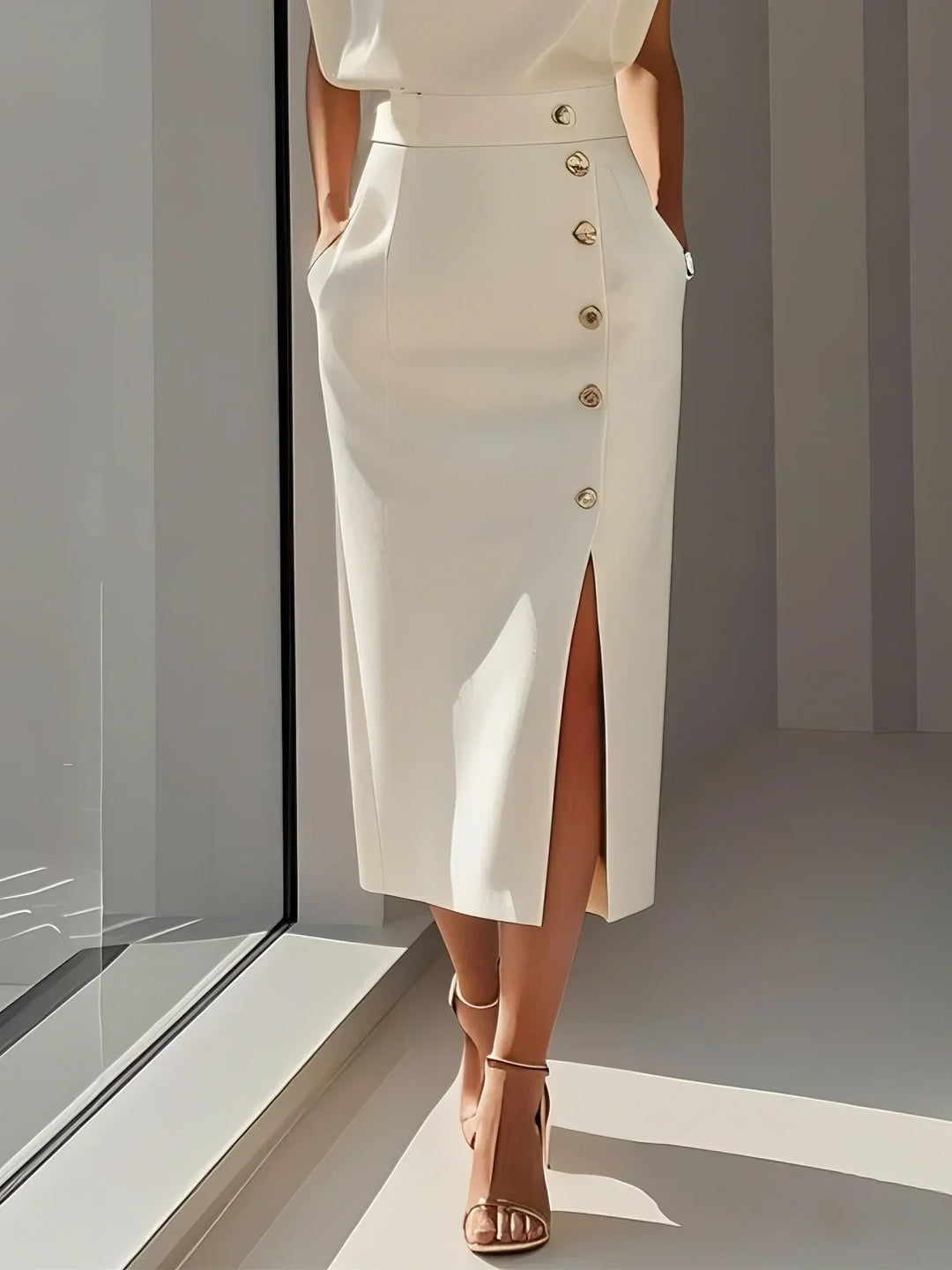 Aspen - Effortless Women Formal Midi Dress