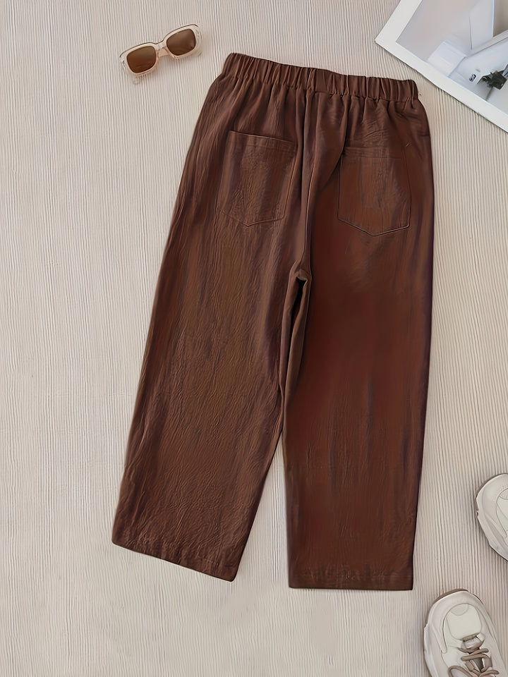 Luna - Casual Three-Quarter Summer Pants