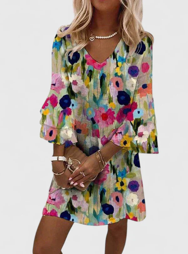 Elviera - Elegant Spring Mini Dress