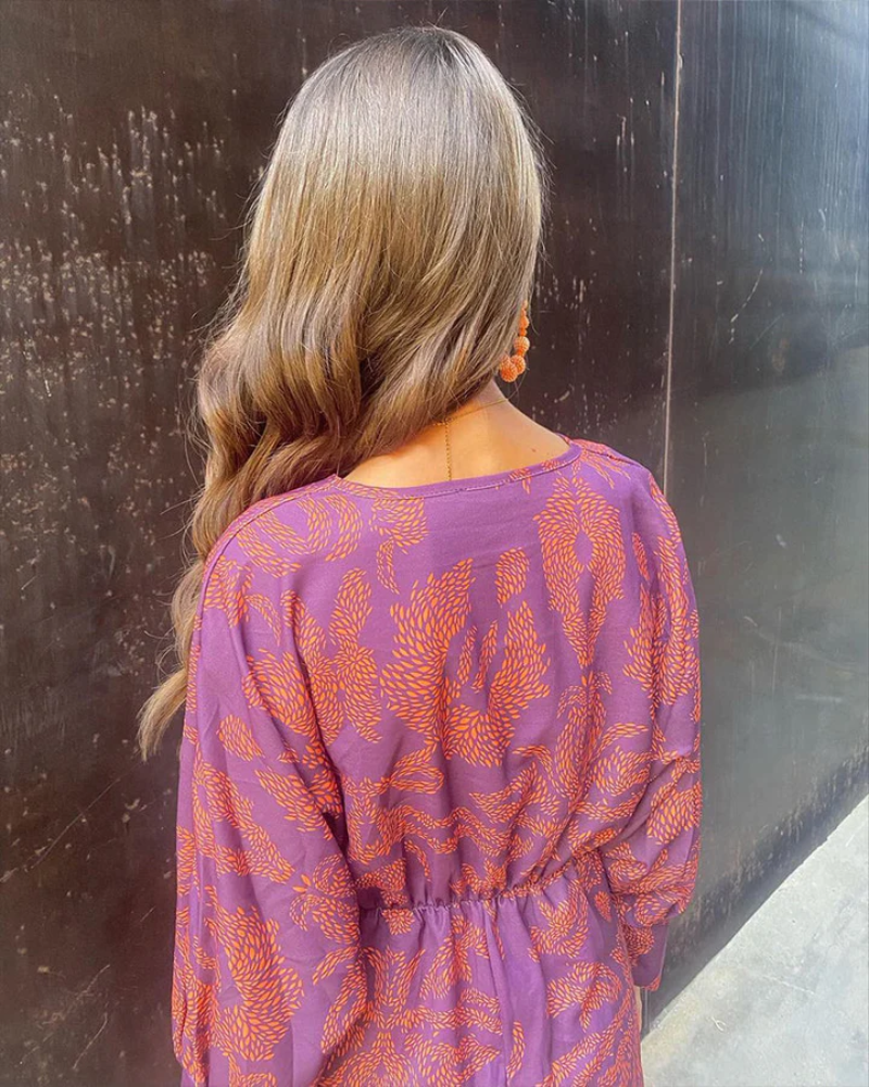 Julie - Women’s Long Sleeve Cocktail Dress
