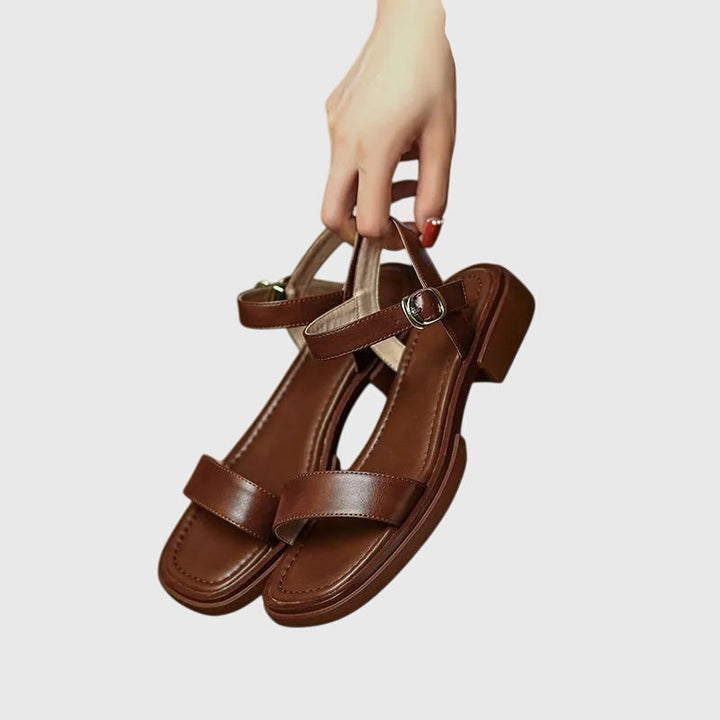 Celestia - Orthopedic Leather Sandals
