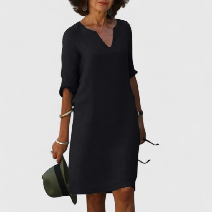 Taylor - Comfortable V-Neck Summer Dress