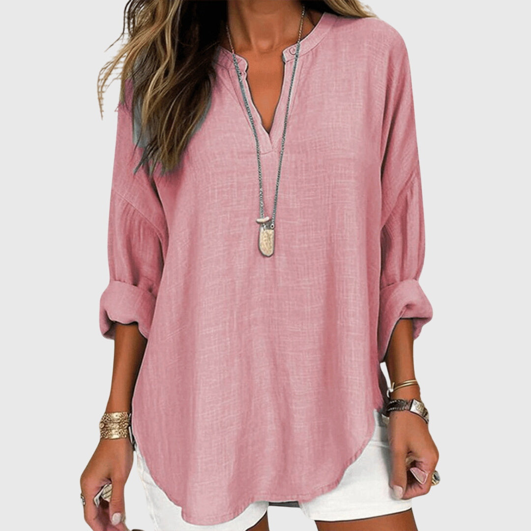 Lara - Flowy Elegant Beach Shirt