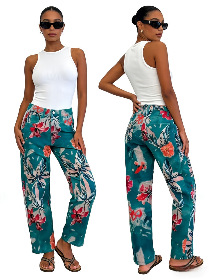 Nora - Stylish Ankle-Length Spring Jeans